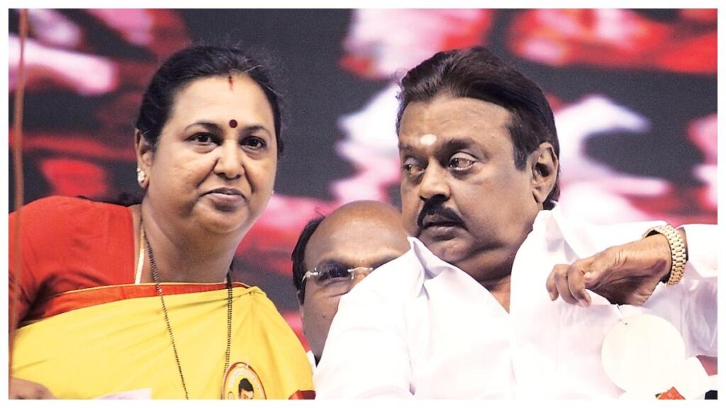 Premalatha Vijayakanth Wikipedia, Brother, Age, Family, Native Place, Education, Biography, Parents, History, Marriage Photos